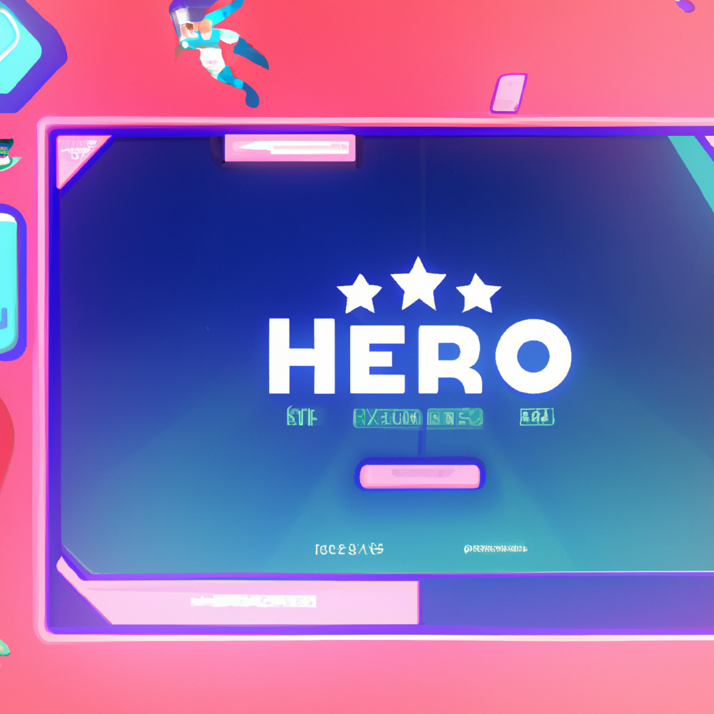 ArcadeForge hero showing a stylized multiplayer lobby and neon UI